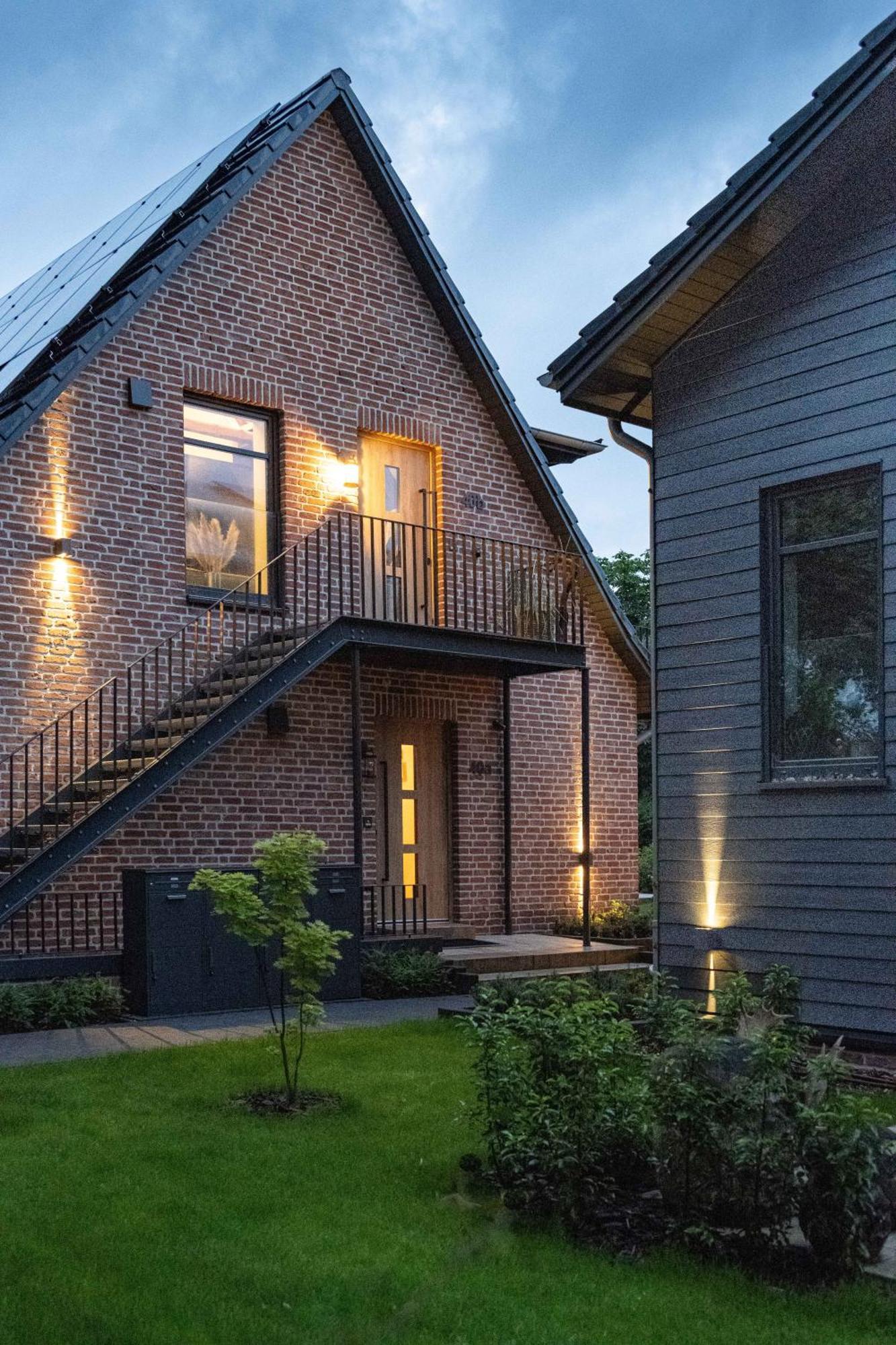 Traumhafte Ferienwohnung Am Park Scheessel Esterno foto