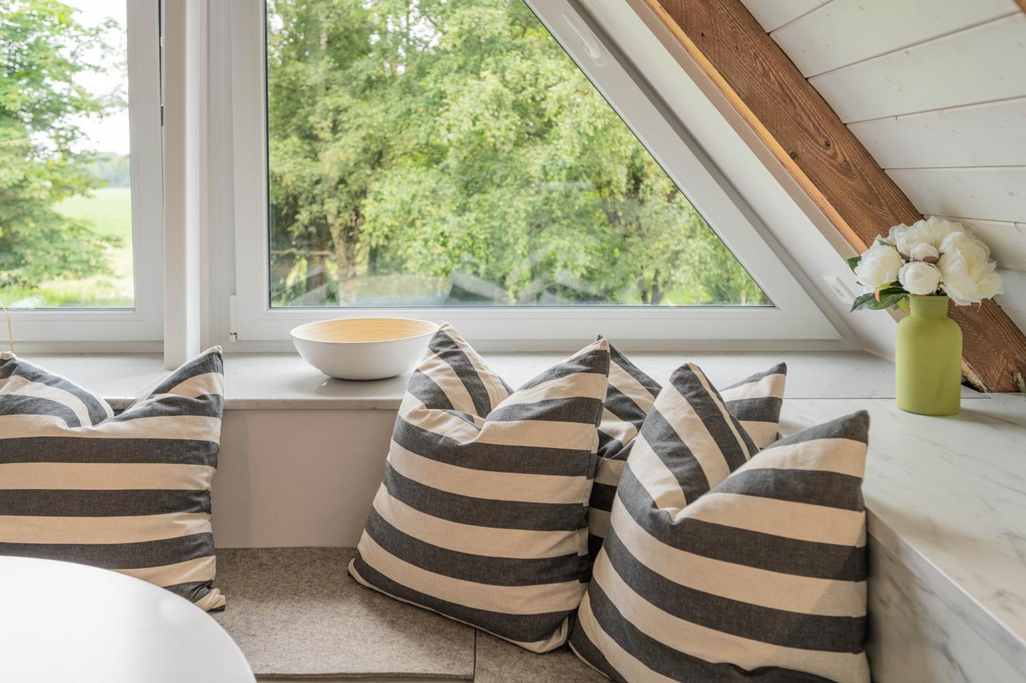 Traumhafte Ferienwohnung Am Park Scheessel Esterno foto