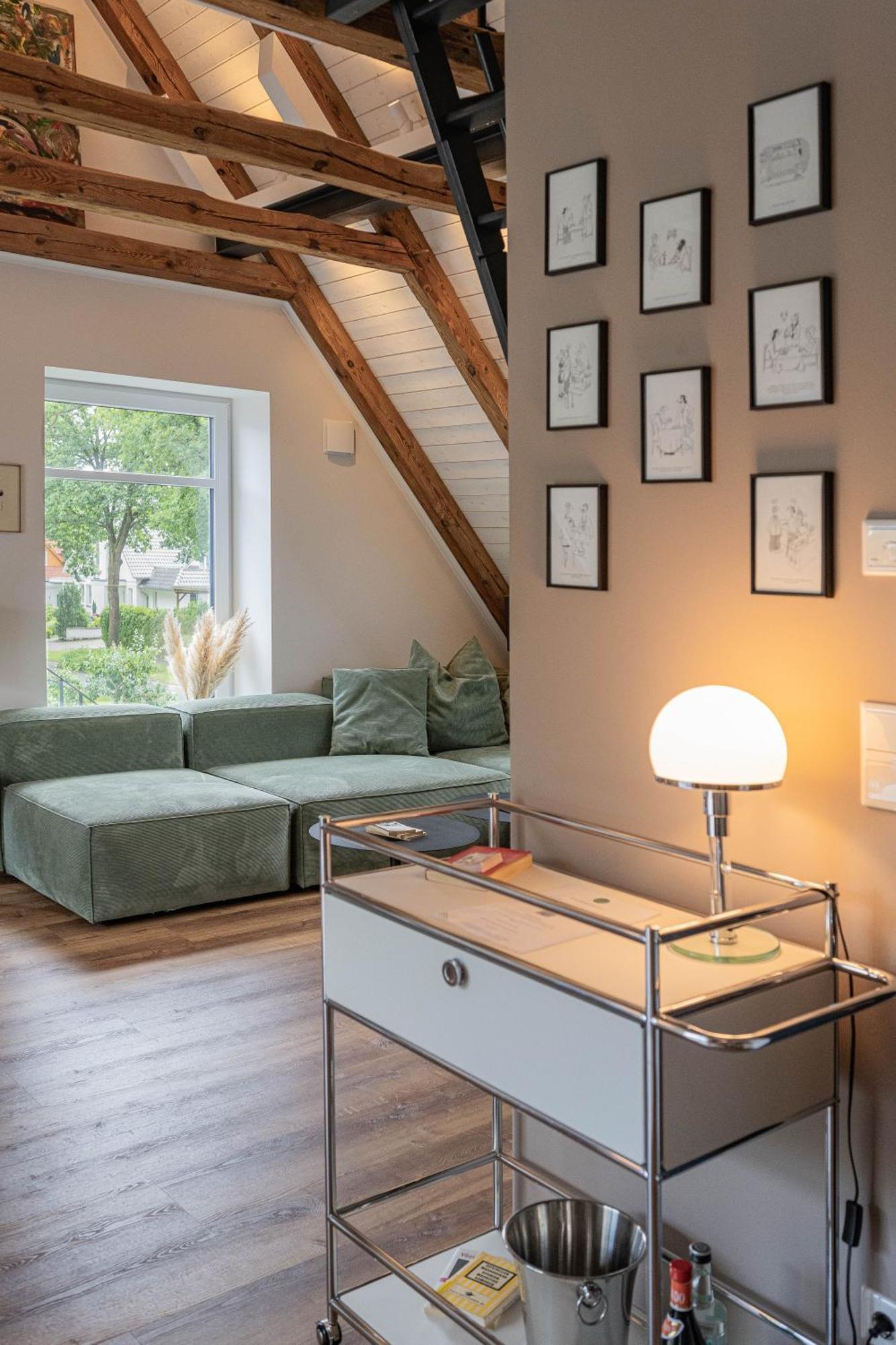 Traumhafte Ferienwohnung Am Park Scheessel Esterno foto