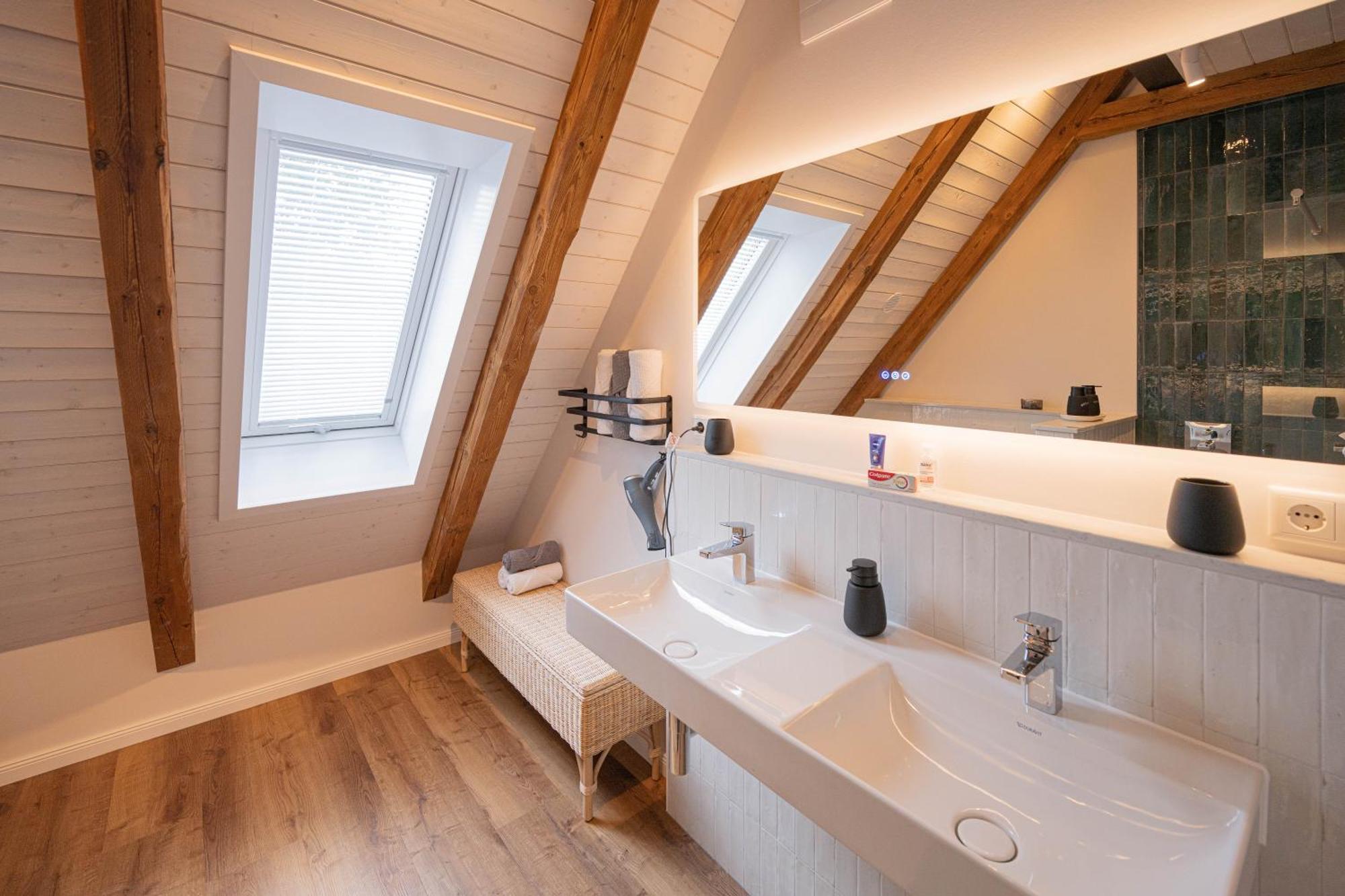 Traumhafte Ferienwohnung Am Park Scheessel Esterno foto