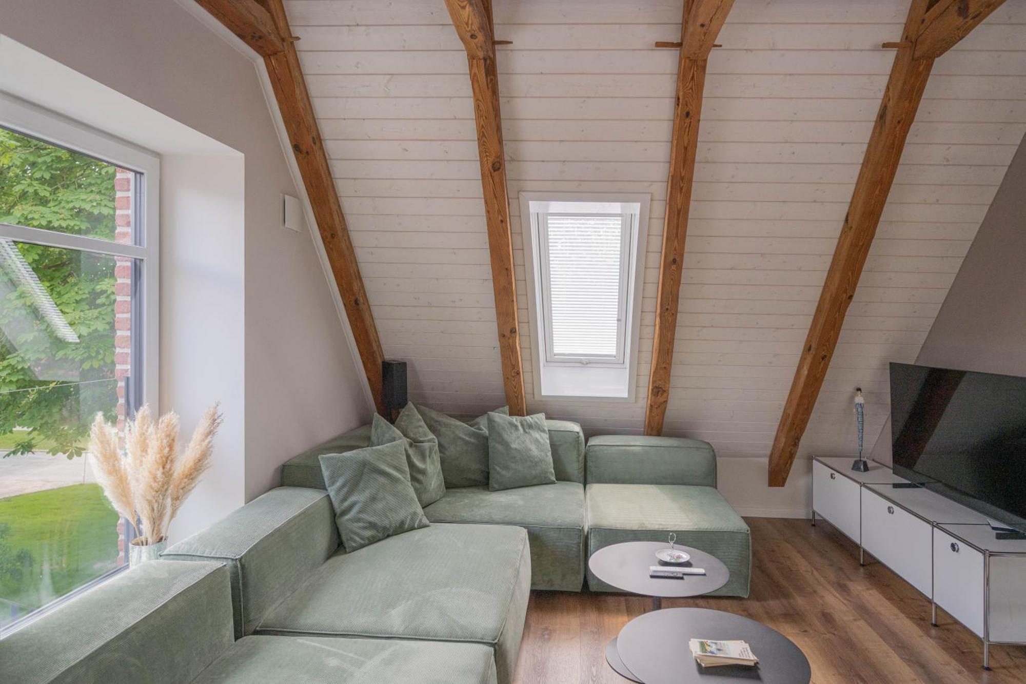 Traumhafte Ferienwohnung Am Park Scheessel Esterno foto